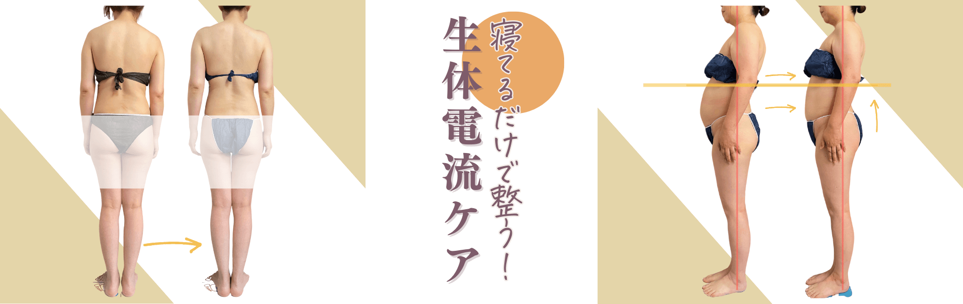 寝るだけで整う！Electrousの生体電流ケア｜全身リフトアップ・姿勢改善・痩身効果